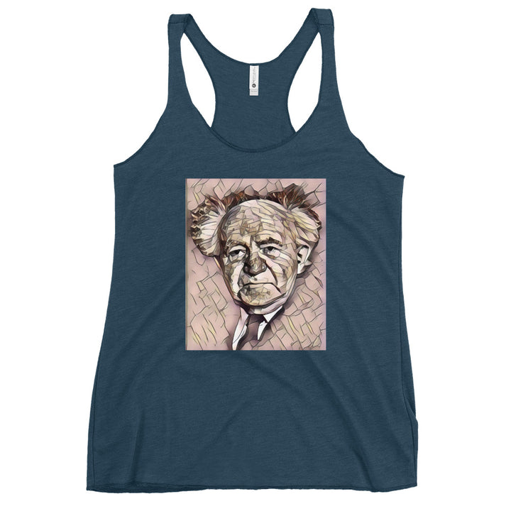 Women's Racerback Tank | David Ben Gurion