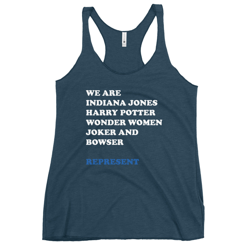 Women's Racerback Tank | We are Iconic Roles 1