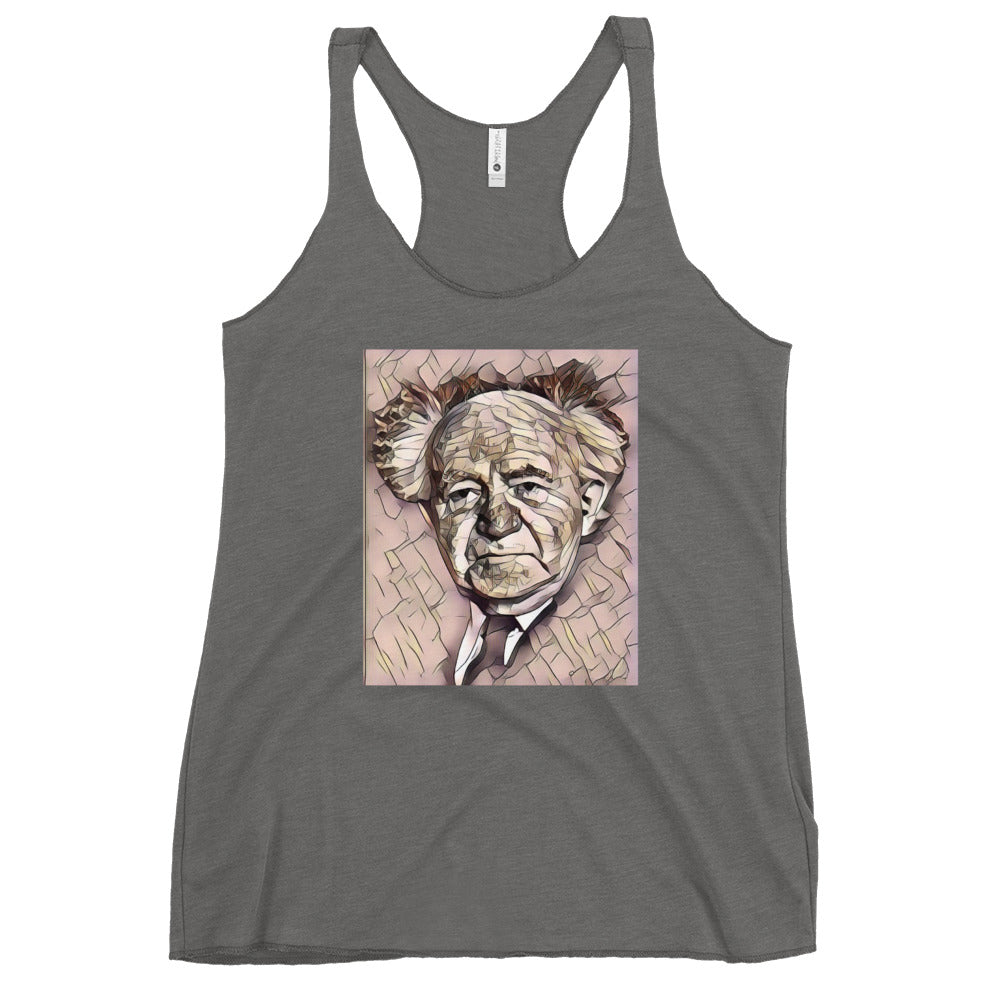 Women's Racerback Tank | David Ben Gurion