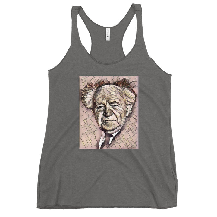 Women's Racerback Tank | David Ben Gurion
