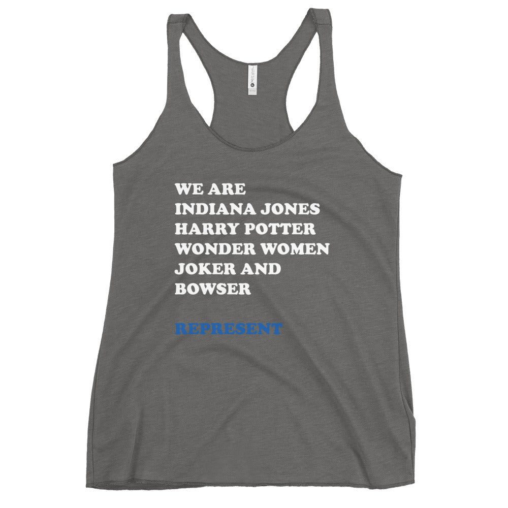 Women's Racerback Tank | We are Iconic Roles 1