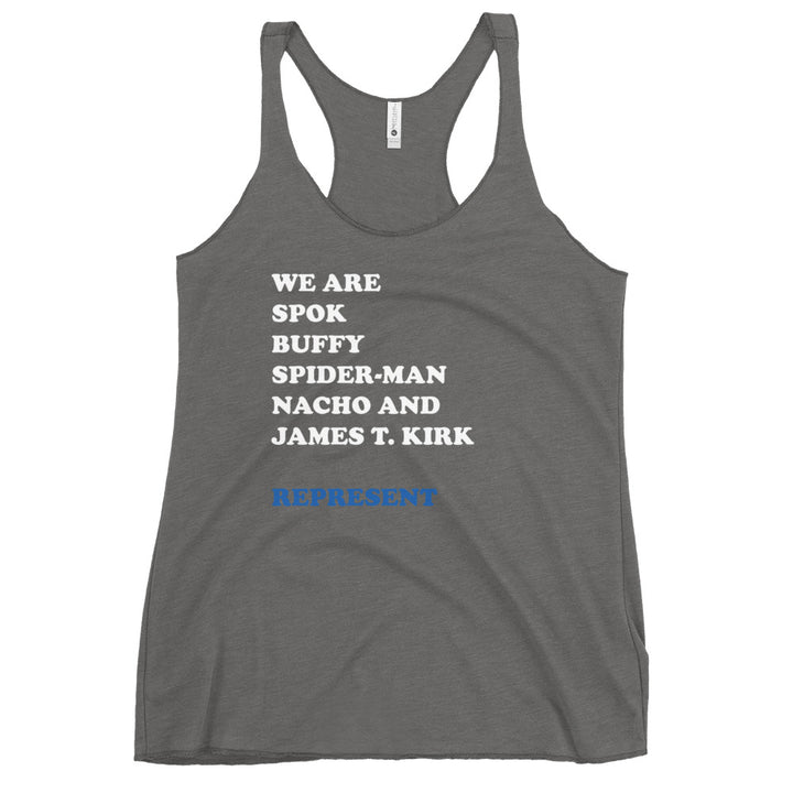 Women's Racerback Tank | We are Iconic Roles 2
