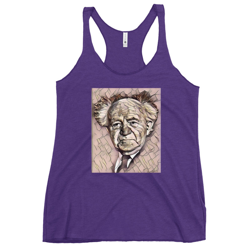 Women's Racerback Tank | David Ben Gurion