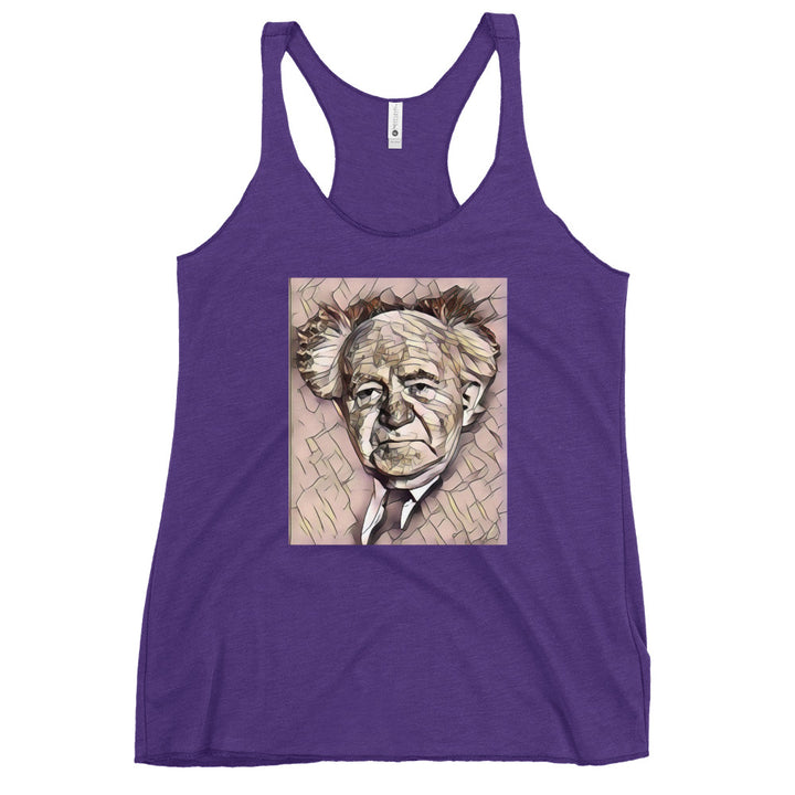 Women's Racerback Tank | David Ben Gurion