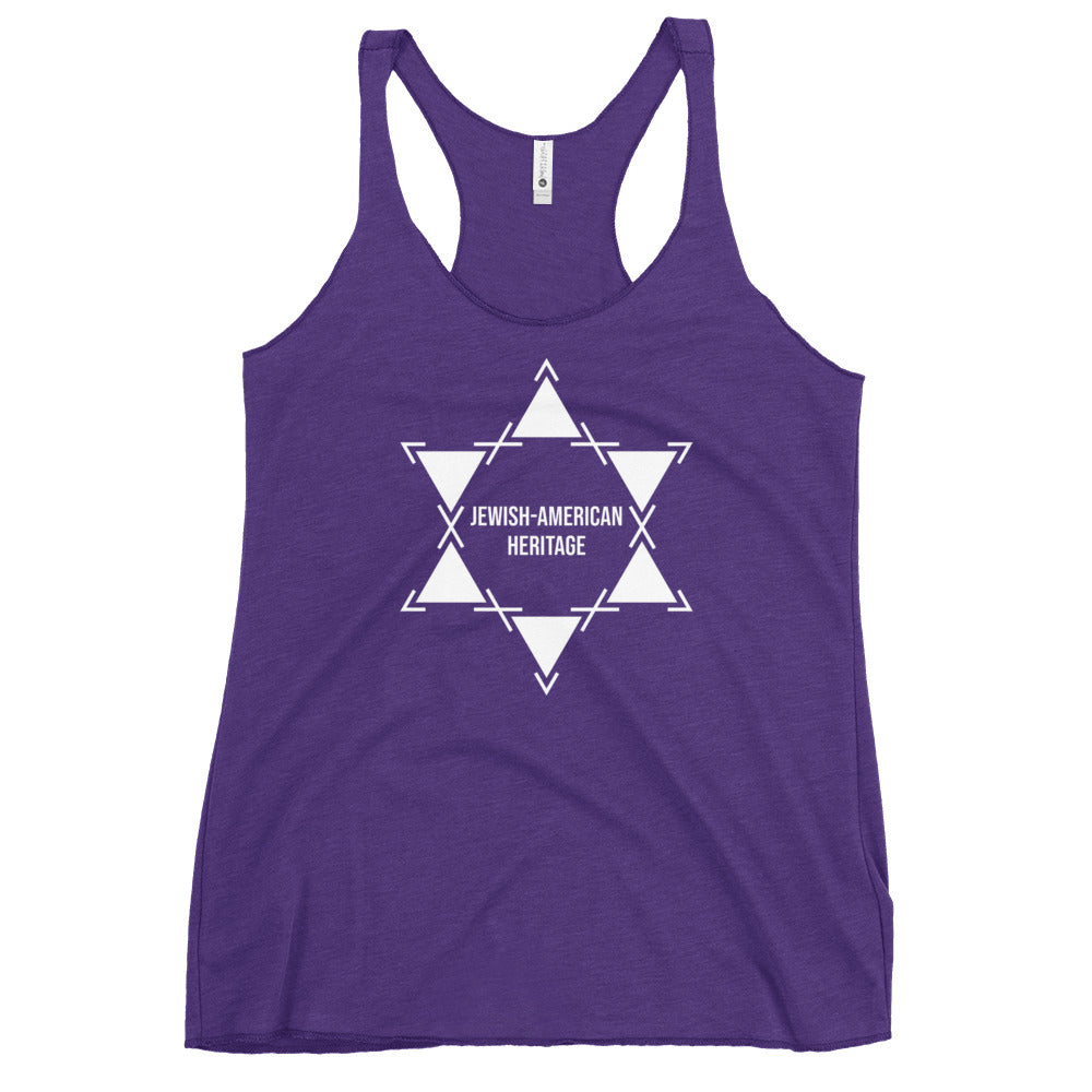 Women's Racerback Tank | Jewish American Heritage