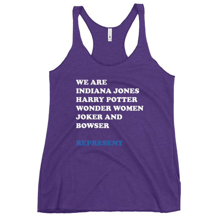 Women's Racerback Tank | We are Iconic Roles 1