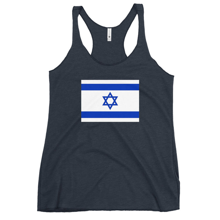 Women's Racerback Tank | Israel Flag