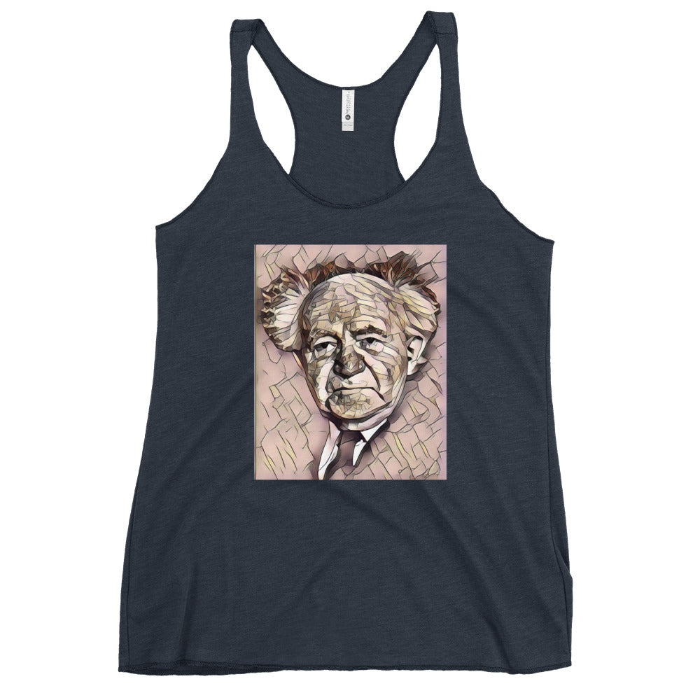Women's Racerback Tank | David Ben Gurion