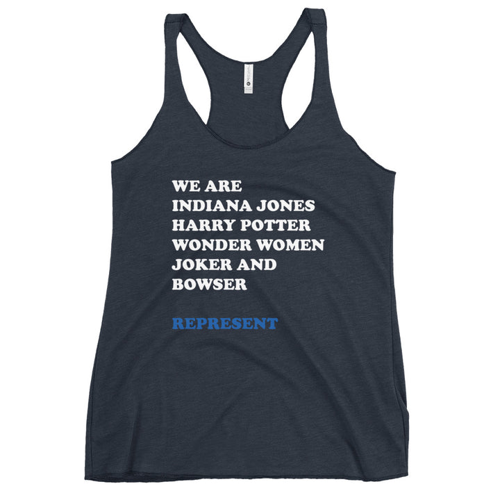 Women's Racerback Tank | We are Iconic Roles 1