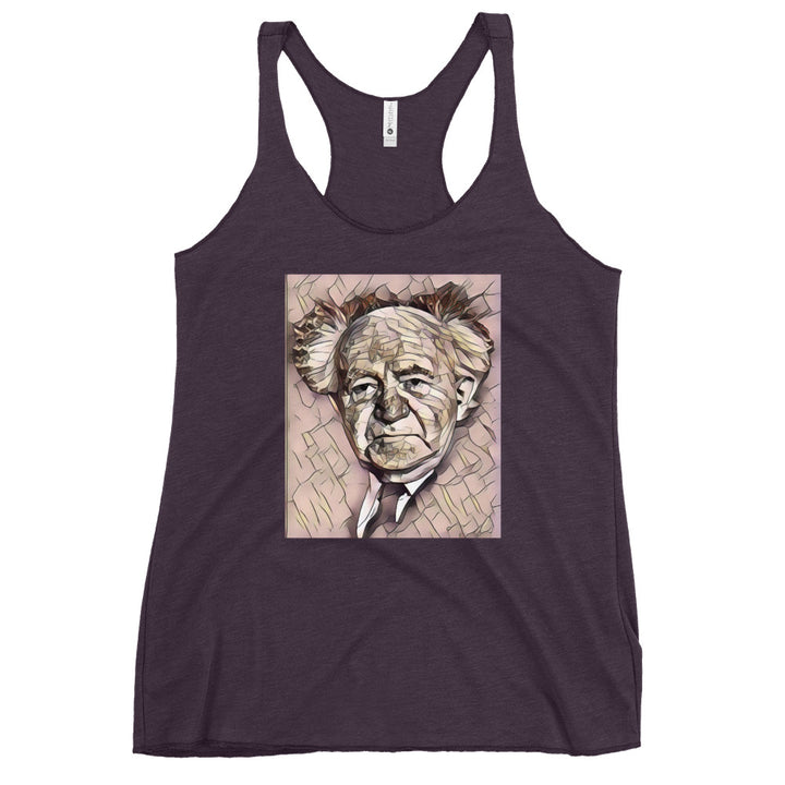 Women's Racerback Tank | David Ben Gurion
