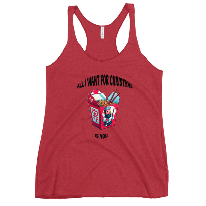 Women's Racerback Tank | Christmas