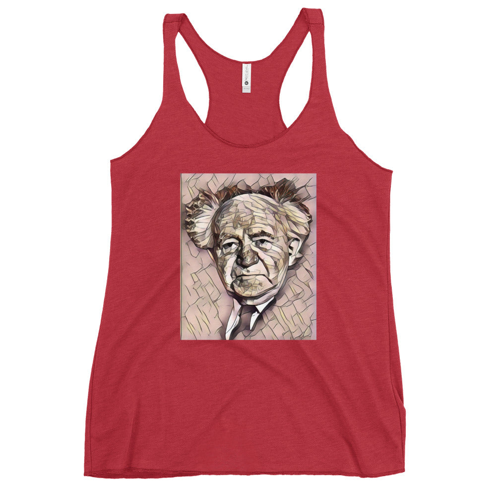 Women's Racerback Tank | David Ben Gurion