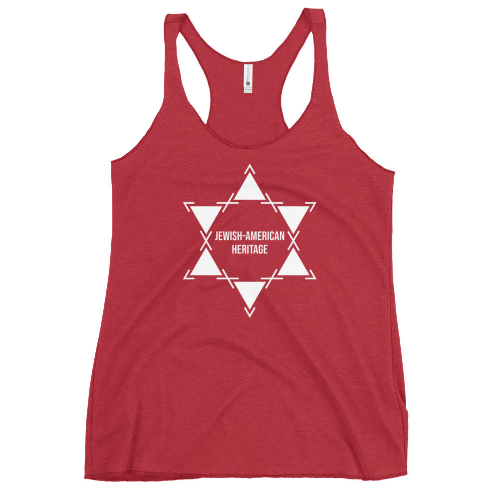 Women's Racerback Tank | Jewish American Heritage