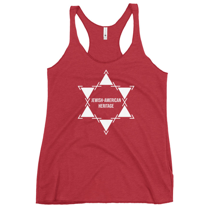 Women's Racerback Tank | Jewish American Heritage