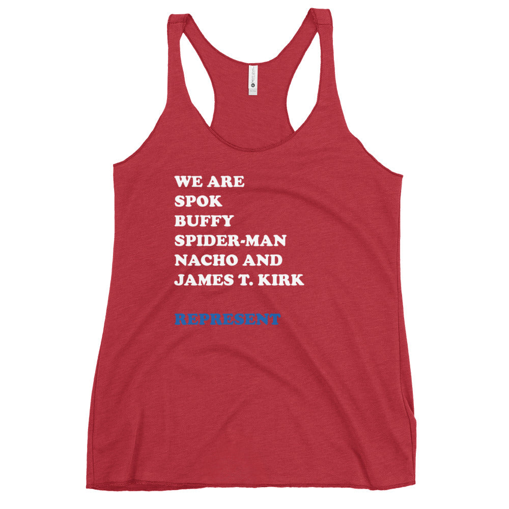 Women's Racerback Tank | We are Iconic Roles 2
