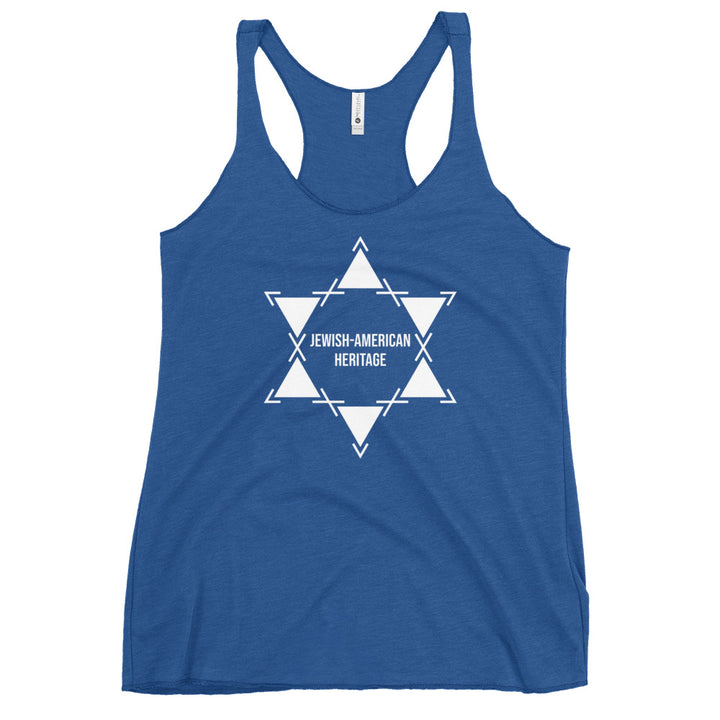 Women's Racerback Tank | Jewish American Heritage