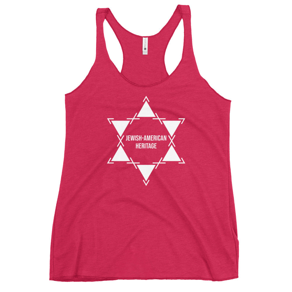 Women's Racerback Tank | Jewish American Heritage