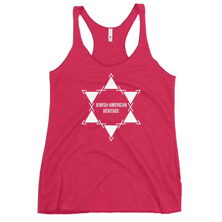 Women's Racerback Tank | Jewish American Heritage