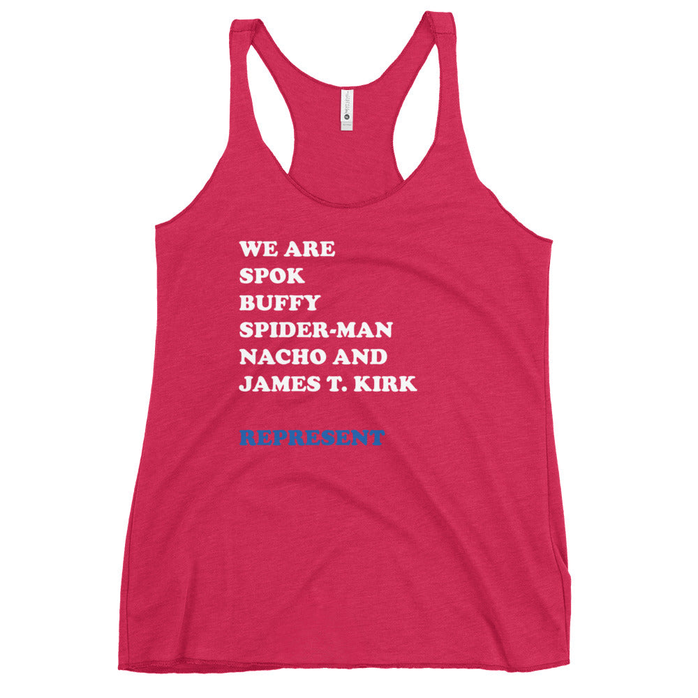 Women's Racerback Tank | We are Iconic Roles 2