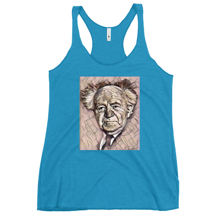 Women's Racerback Tank | David Ben Gurion