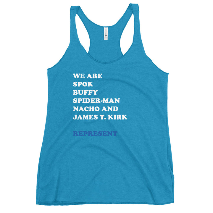 Women's Racerback Tank | We are Iconic Roles 2
