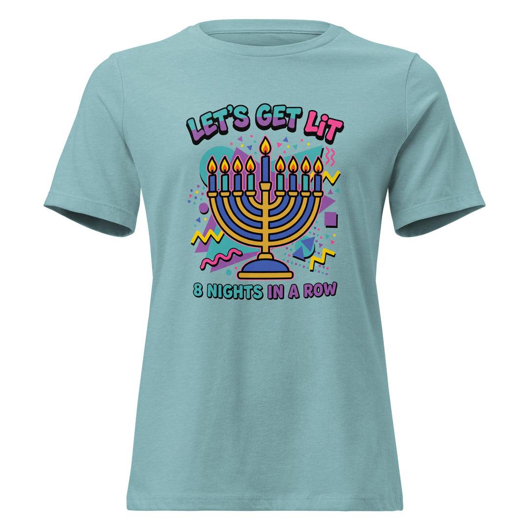 Lets Get Lit 90s Jewish pride women&