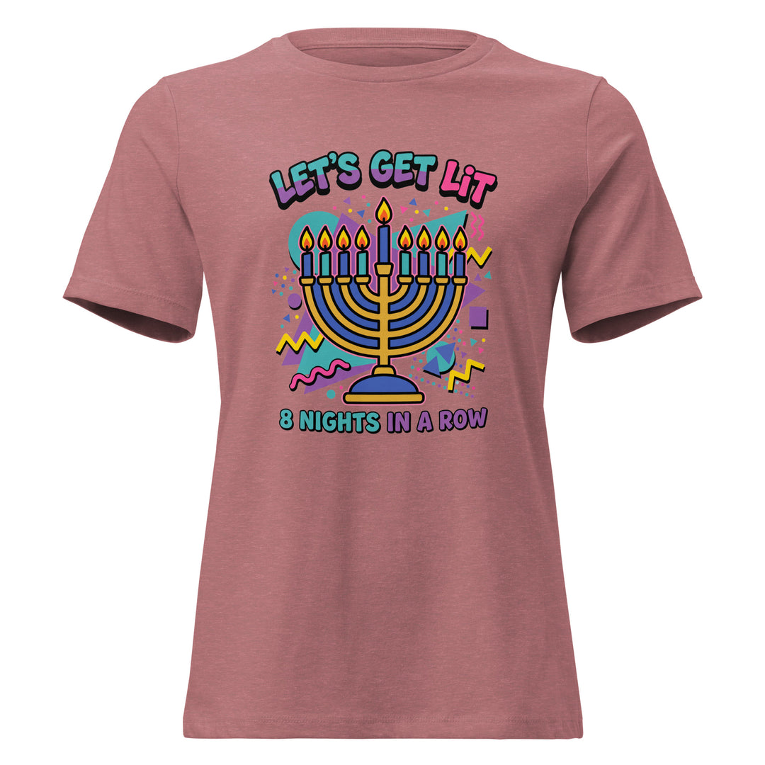 Lets Get Lit 90s Jewish pride women&