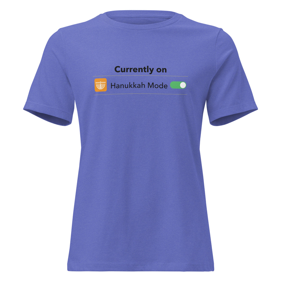 Hanukkah Mode Jewish pride women&