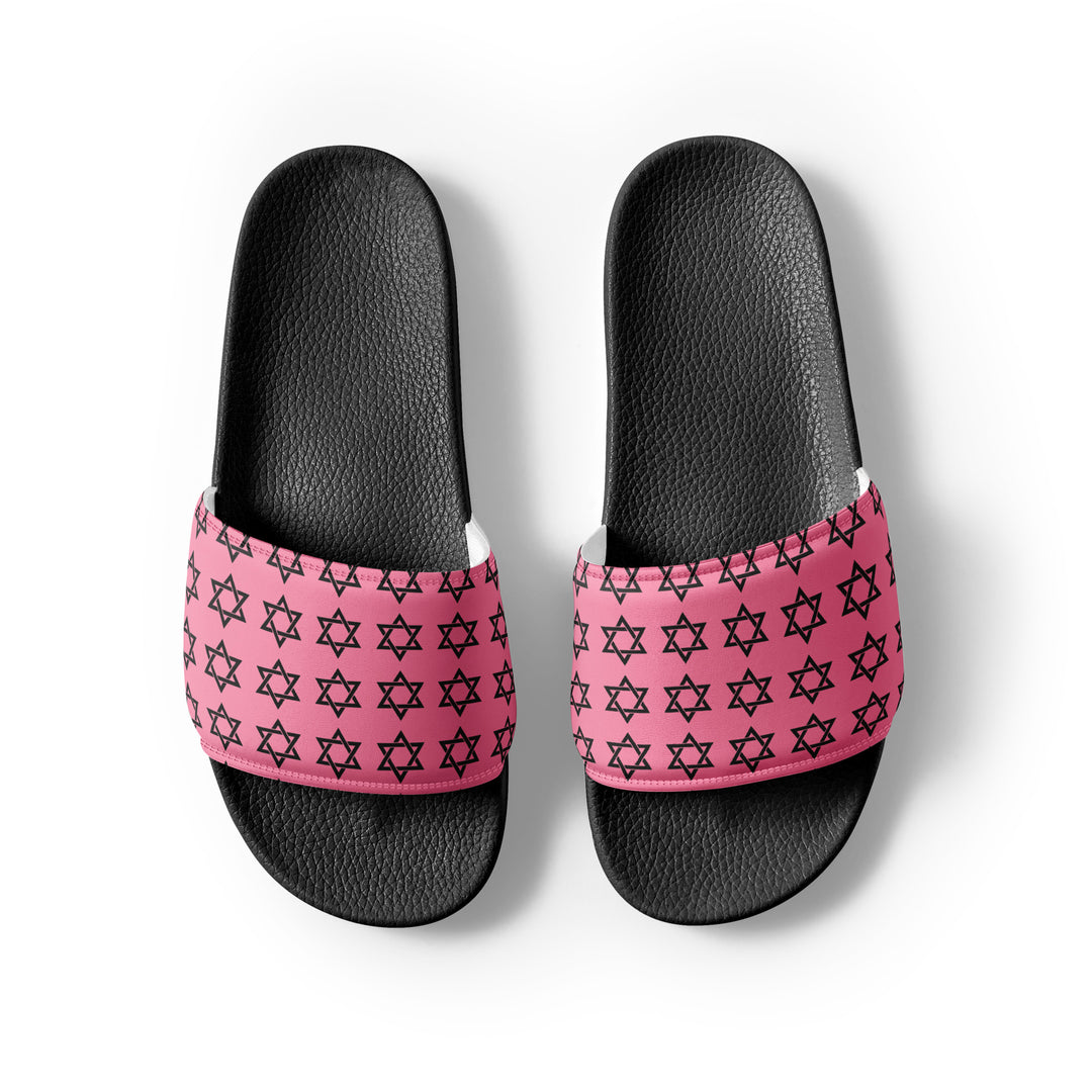 Women's Slides | Magen David Pink