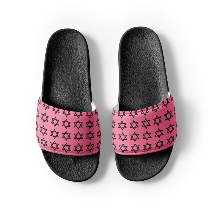 Women's Slides | Magen David Pink
