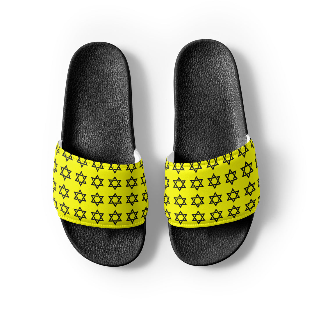 Women's Slides | Magen David Yellow