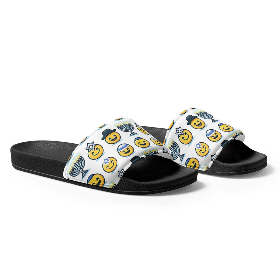 Women's Slides | Jewish Emoji