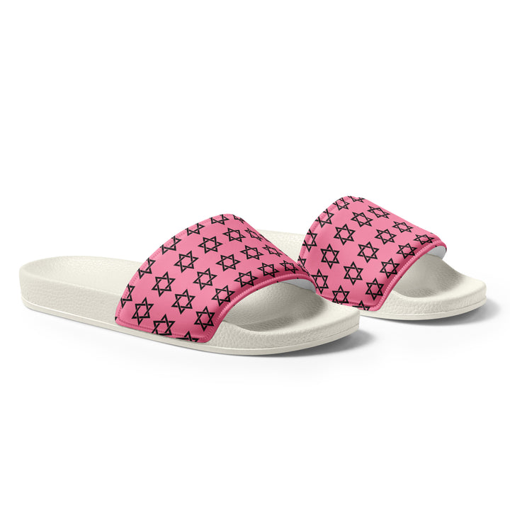 Women's Slides | Magen David Pink