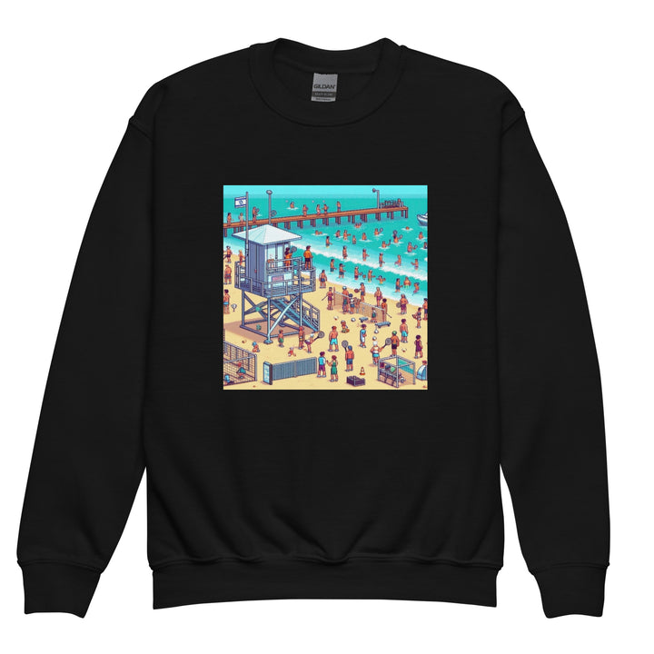 Youth Sweatshirt | TLV Frishman Beach 16 Bit