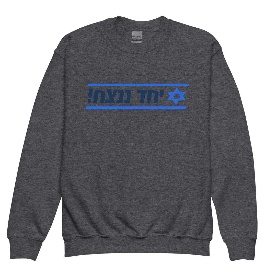 Youth Sweatshirt | Together We Will Win | יחד ננצח