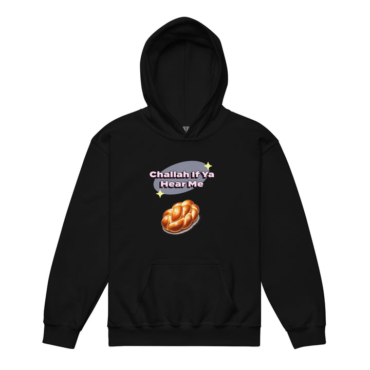 Youth heavy blend hoodie | Challah If Ya Hear Me