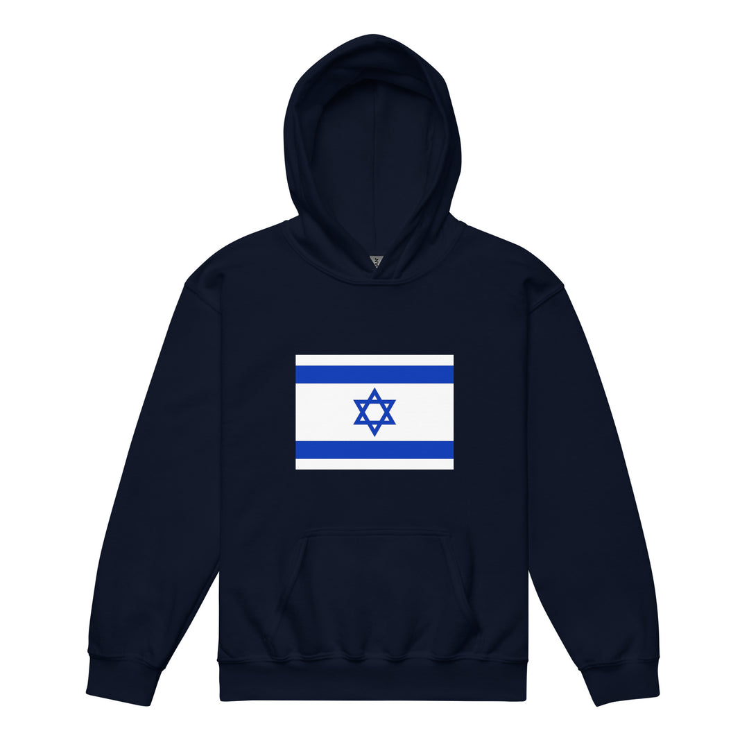 Youth heavy blend hoodie | Israel Flag
