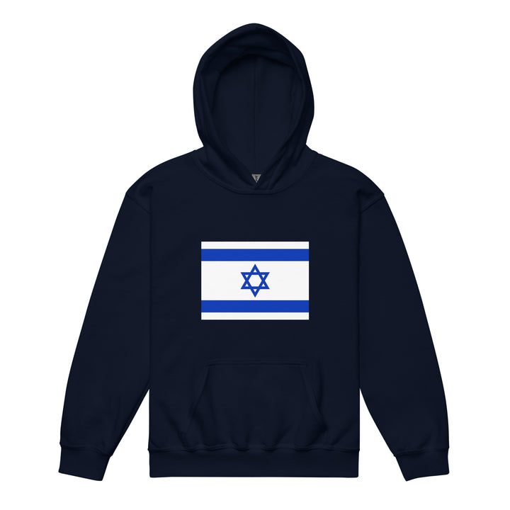 Youth heavy blend hoodie | Israel Flag