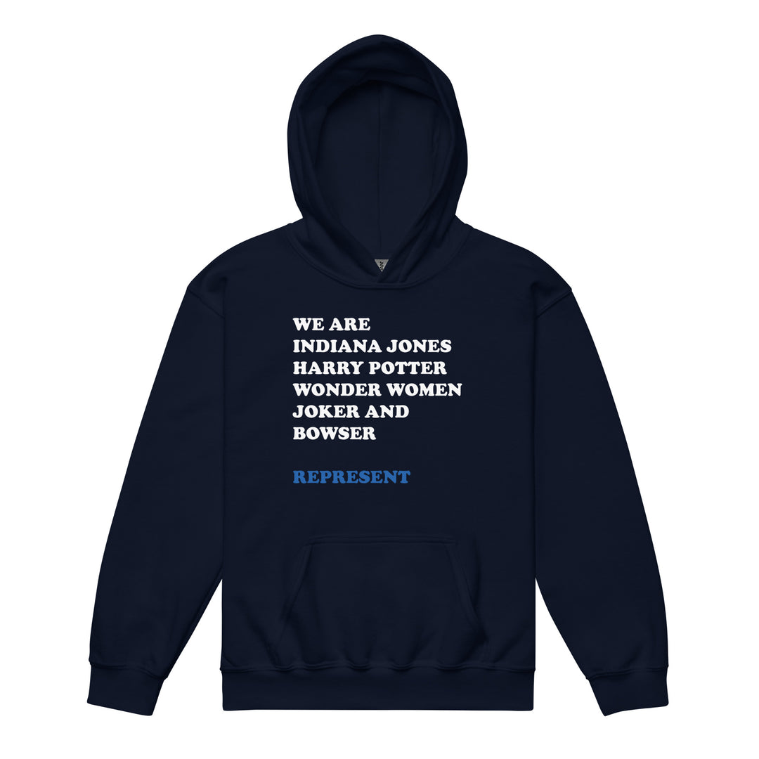 Youth heavy blend hoodie | We are Iconic Roles 1