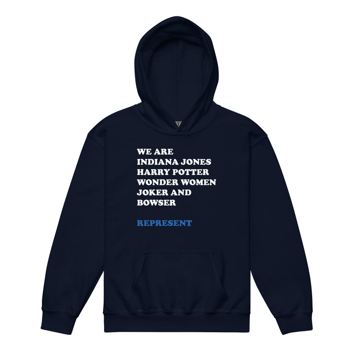 Youth heavy blend hoodie | We are Iconic Roles 1
