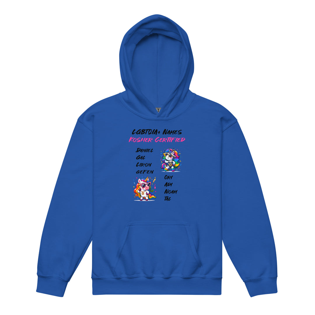 Youth heavy blend hoodie | Kosher Certified Names