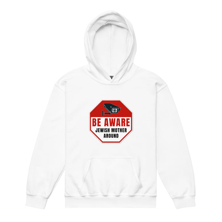 Youth heavy blend hoodie | Be aware jewish mother