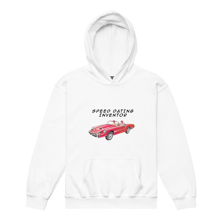 Youth heavy blend hoodie | Speed Dating Inventor