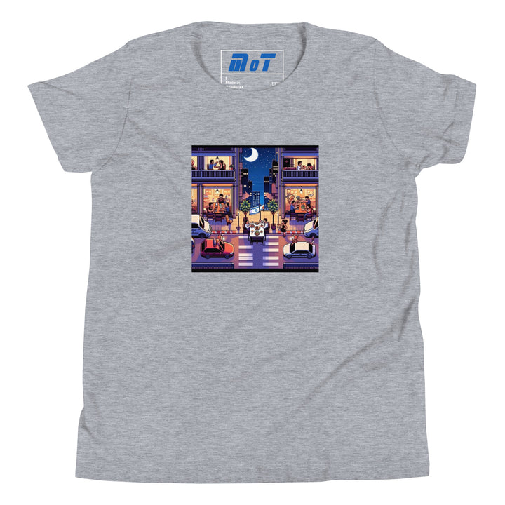 Youth Short Sleeve T-Shirt | TLV Nightlife 16 Bit