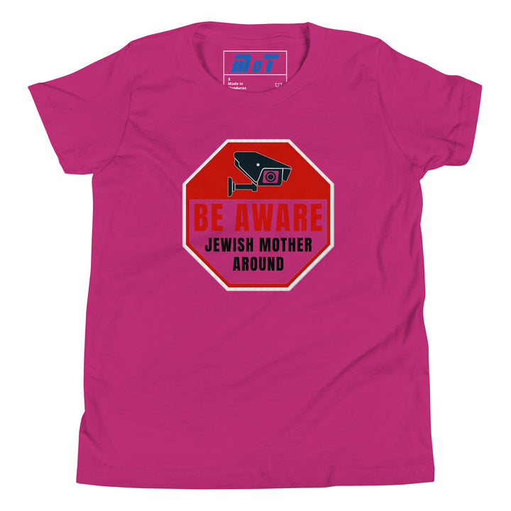 Youth Short Sleeve T-Shirt | Be aware jewish mother