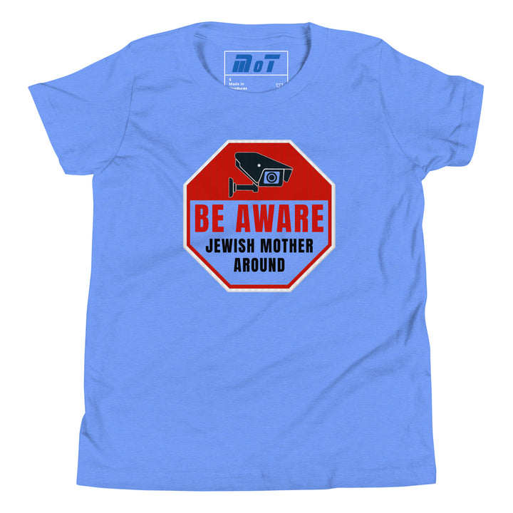 Youth Short Sleeve T-Shirt | Be aware jewish mother