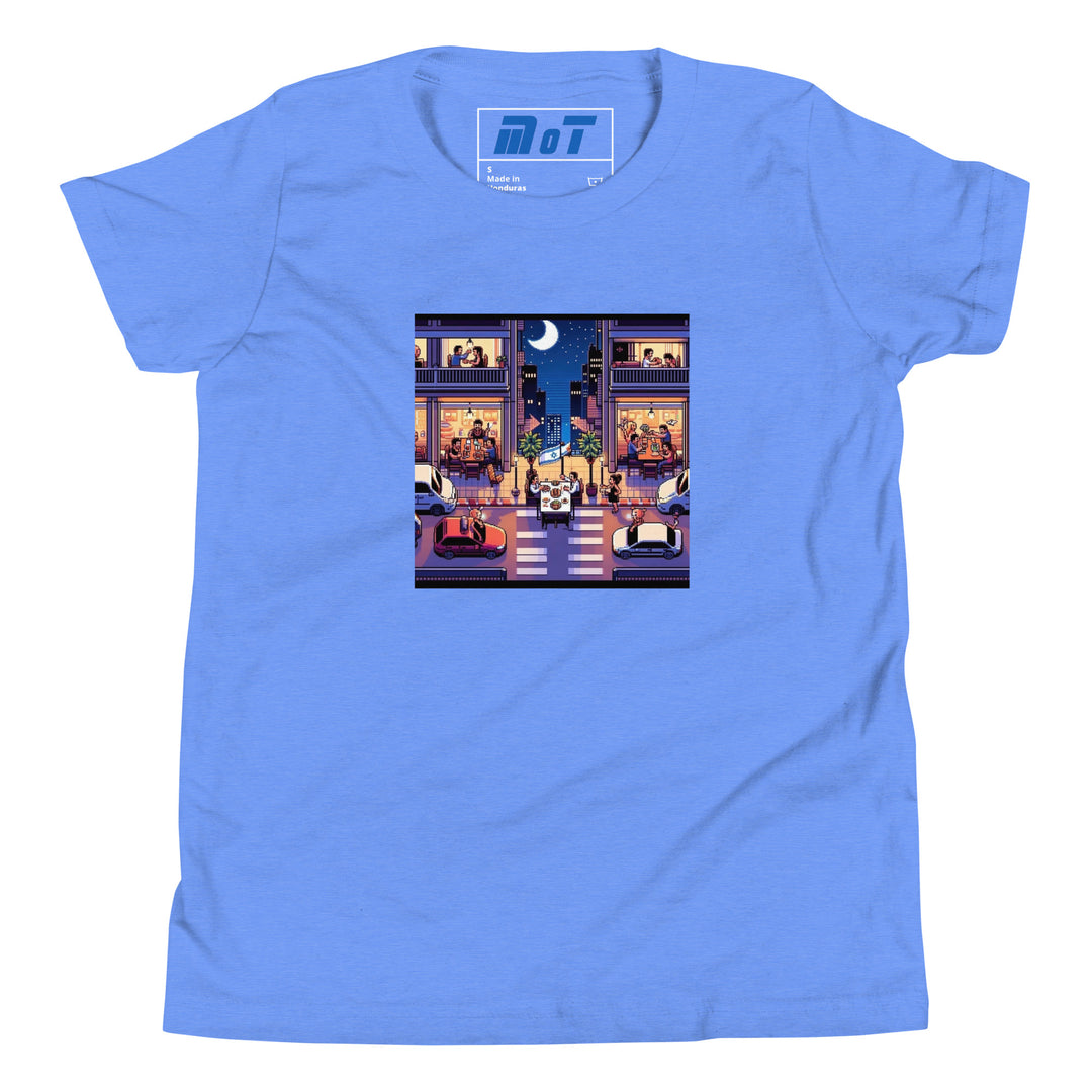 Youth Short Sleeve T-Shirt | TLV Nightlife 16 Bit