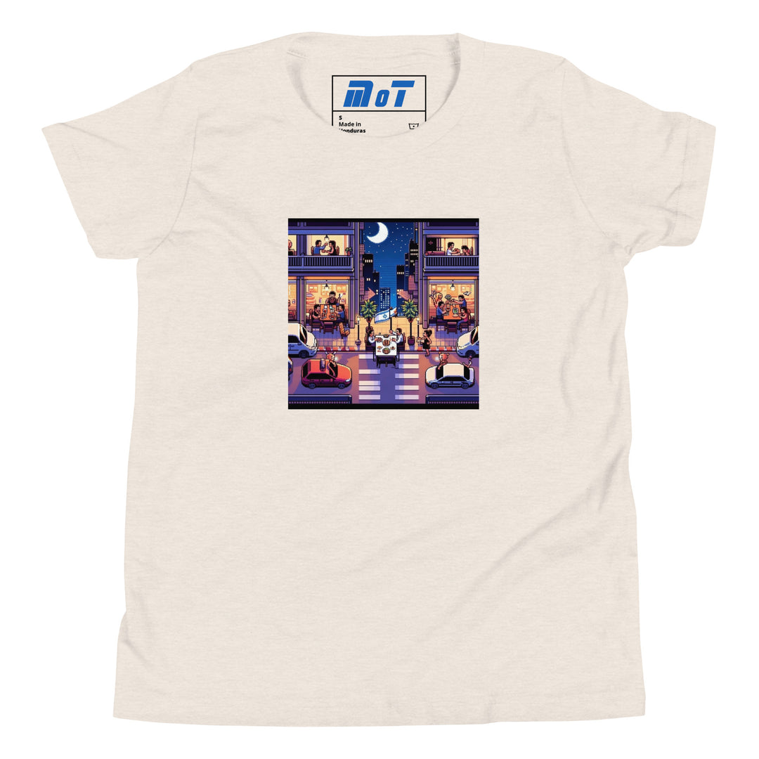 Youth Short Sleeve T-Shirt | TLV Nightlife 16 Bit