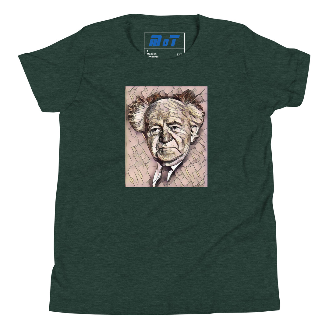 Youth Short Sleeve T-Shirt | David Ben Gurion