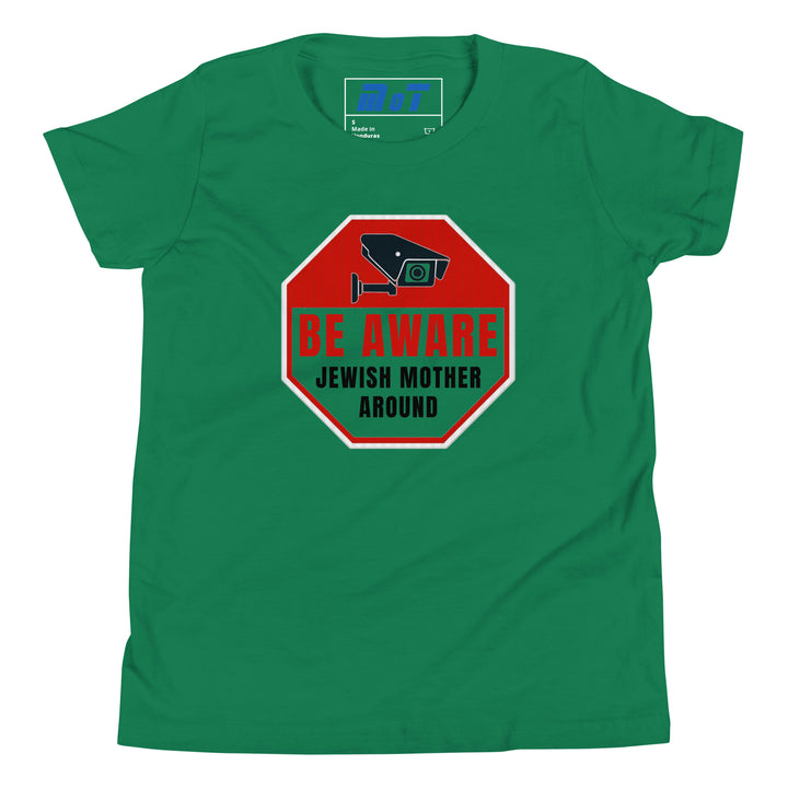 Youth Short Sleeve T-Shirt | Be aware jewish mother